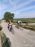 Výlet na bicykloch 2022 - dekoratívna grafika